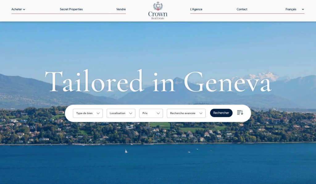 Création Site internet immobilier de prestige